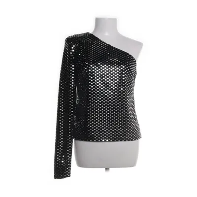 Topp (Svart, Silverfärgad) från NLY One Elastan, Metallfiber, Nylon, Polyester