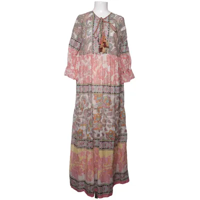 Robe longue (Rose, Jaune, Multicolore) de Ana Alcazar Coton, Élasthane, Viscose