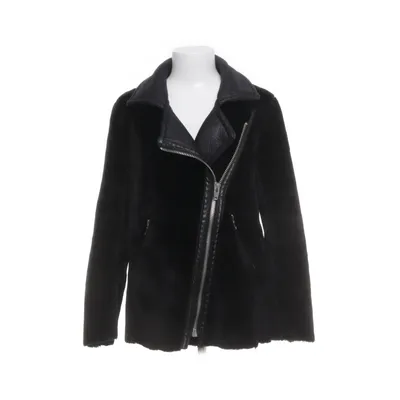 Shearling jacket (Black) from Hannalicious x NA-KD Polyester, Polyurethane
