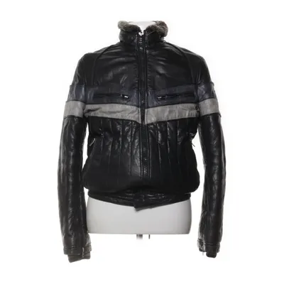 Veste en cuir (Noir, Gris) de Redskins Cuir