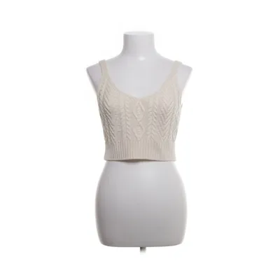 Crop top (Beige) van Dilvin Knit Acryl