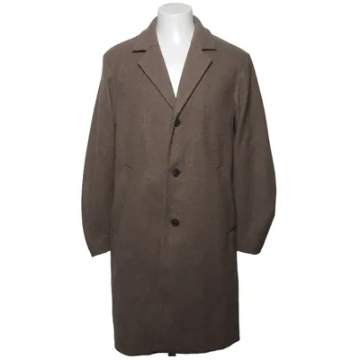 Manteau (Beige) de H&M Man Polyester, Laine, Coton