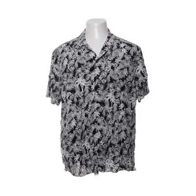 Kortärmad skjorta (Svart, Vit) från DF Viskos