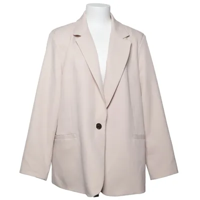Blazer (Beige) van Snowtex Katoen, Elastaan, Polyester