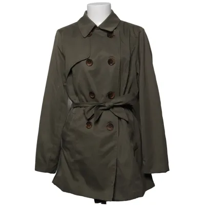 Trenchcoat (Grøn) fra ONLY Polyester