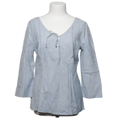 Blouse (Blauw) van SAND Basic Linnen
