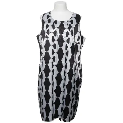 Jurk (Zwart, Wit) van Linnea Elastaan, Polyester