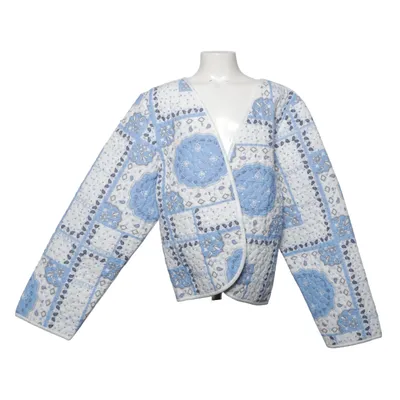 Jacka (Blå, Vit, Flerfärgad) från KappAhl Bomull, Polyester