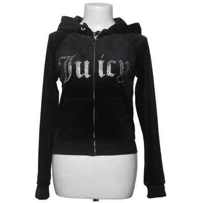 Hoodie (Black) from Juicy Couture Elastane, Polyester