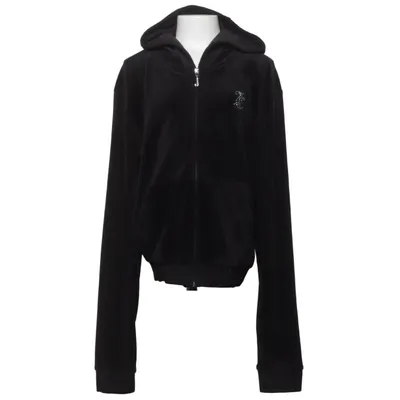Hoodie (Black) from Juicy Couture Elastane, Polyester