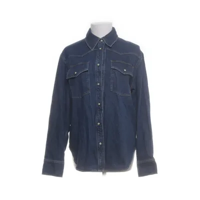 Denim blouse (Blauw) van & Other Stories Katoen