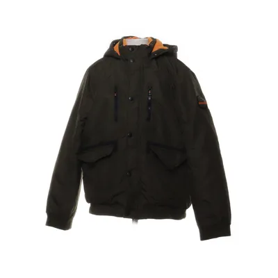 Winterjas (Groen) van Crosswind Acryl, Elastaan, Imitatiebont, Polyester