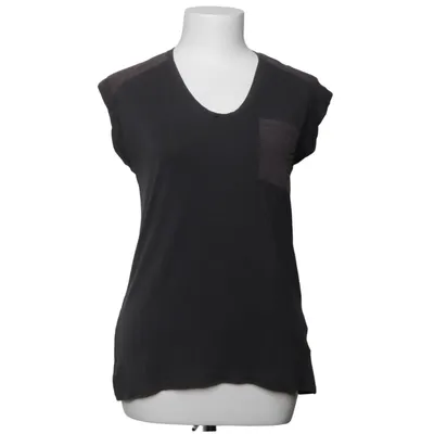 T-shirt (Gris) de Zara Woman Collection Élasthane, Viscose
