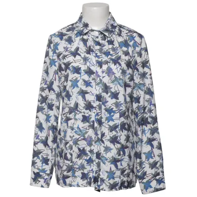 Shirt (White, Blue, Multicolored) from Pepe Runa Polyester, Viscose