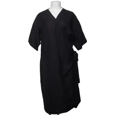 Robe portefeuille (Noir) de Alice Dot Lin, Viscose