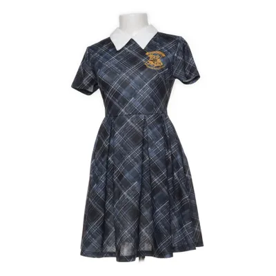 Klänning (Blå, Vit, Svart) från Shein Elastan, Polyester