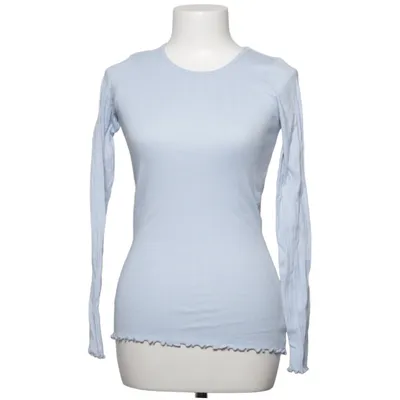 Lange mouwen shirt (Blauw) van Dilling Organisch katoen