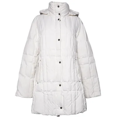 Dunfrakke (Hvid) fra Danwear Dun, Fjer, Polyester