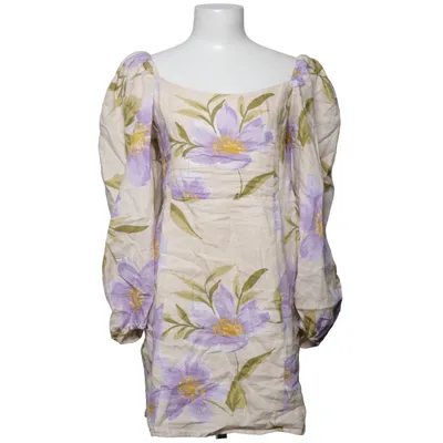 Kleid (Beige, Lila, Grün) von & Other Stories Baumwolle, Leinen