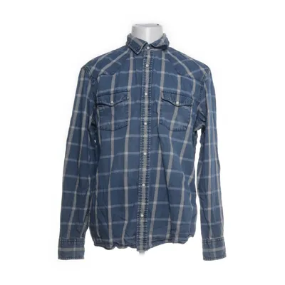 Jeansskjorta (Blå, Vit) från ESPRIT Denim Bomull