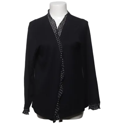 Cardigan (Zwart, Wit) van Gelco Elastaan, Polyester, Viscose