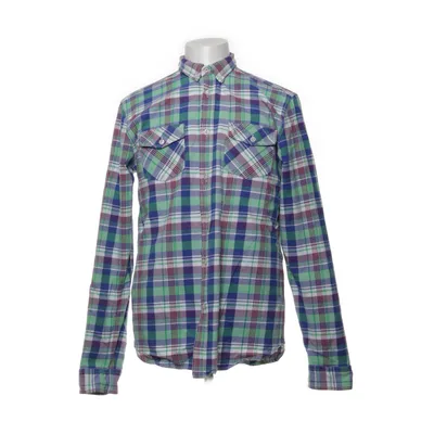 Flanellskjorta (Blå, Grön, Vit) från Denim Demon Jeans Bomull