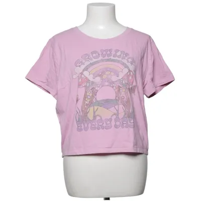 T-shirt (Rosa, Flerfärgad) från Hollister Bomull, Elastan