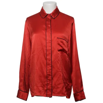Pajama shirt (Red) from Ganni Silk