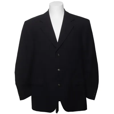 Blazer (Black) from Wilhelm Viscose, Wool