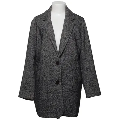 Mantel (Schwarz, Grau) von Levi Strauss & Co Polyester, Wolle