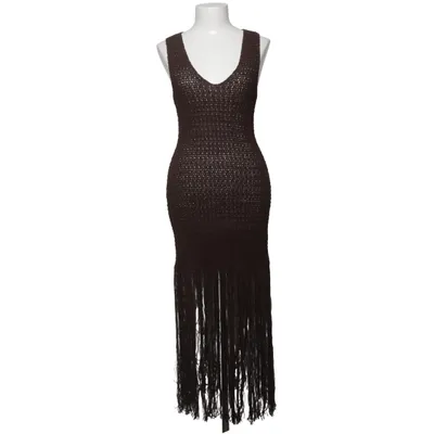 Strandkjole (Brun) fra H&M Polyester, Bomuld