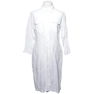 Robe chemise (Blanc) de 0039 Italy Lin