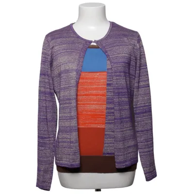 Twinset (Orange, Blå, Lilla, Brun, Flerfarvet) fra Caroline Biss Kashmir, Bomuld, Metallfiber