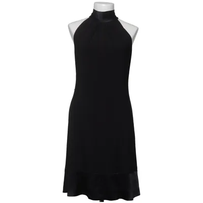 Halterneckklänning (Svart) från Lauren Ralph Lauren Elastan, Polyester, Silke