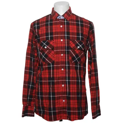 Flannel shirt (Red, Black, White) from Solid Jeans Cotton