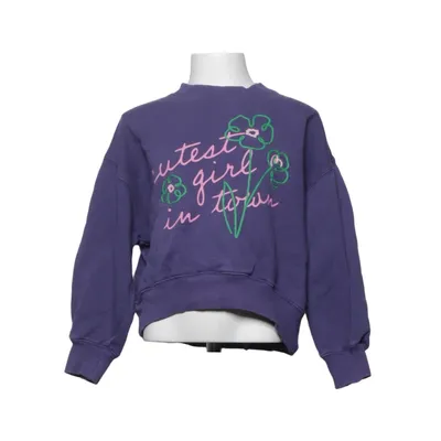 Sweatshirt (Purple) from Zara Cotton, Elastane