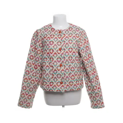Blazer (White, Multicolored) from Surkana Cotton