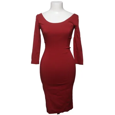 Kjole (Rød) fra Collectif London Elastan, Polyester