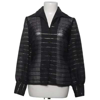 Blouse (Noir, Or) de Trevira Polyester