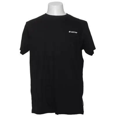 T-shirt (Black) from Lotto Cotton