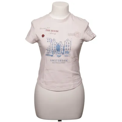 T-shirt (White) from The Room Cotton, Elastane