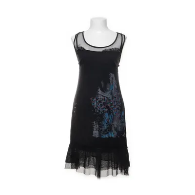 Dress (Black, Multicolored) from Soggo Elastane, Polyester