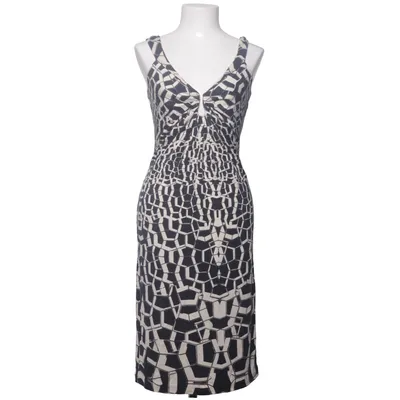 Jurk (Zwart, Wit) van Diane von Furstenberg Zijde