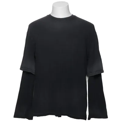 Lange mouwen shirt (Double Dyed Oversized Ls) van Weekday Katoen