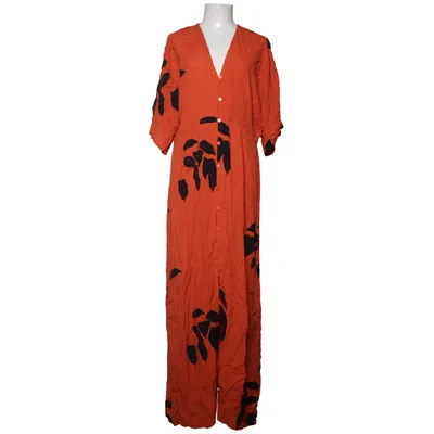 Robe longue (Orange, Noir) de WERA Viscose