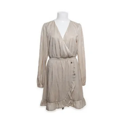 Wrap dress (Beige) from Revelation