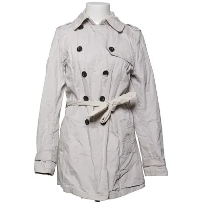 Trenchcoat (Beige) från L.O.G.G by H&M Bomull, Polyester