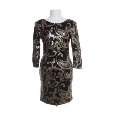 Cocktail dress (Black, Gold) from Danity Elastane, Polyester