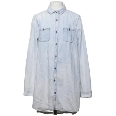 Chemise en jean (Bleu, Blanc) de Yigga Coton