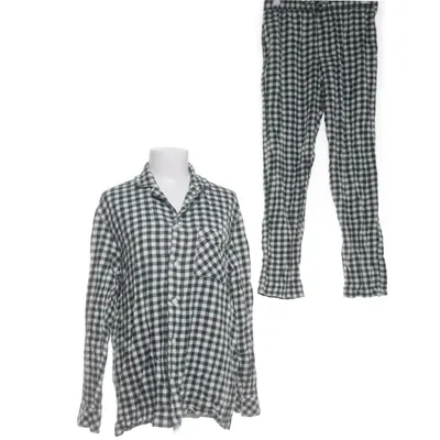 Pyjamas (Grön, Vit) från H&M Bomull